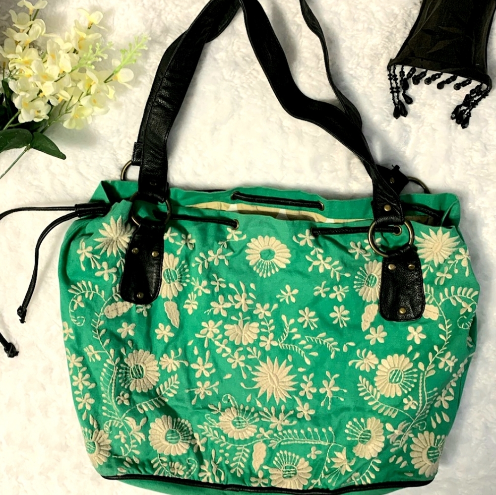 West Floral Boho Shoulder Bag